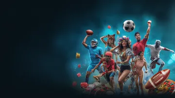 একজন পুরুষ তার ল্যাপটপে জয়ের মুহূর্ত উদযাপন করছেন, চারপাশে ভাসছে গেমিং আইকন—যা 4777BET গেমসের উত্তেজনাকে প্রকাশ করে।